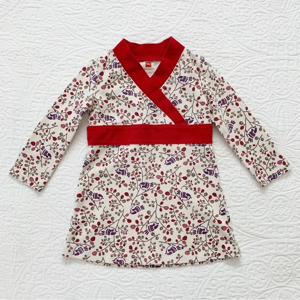 Tea‎ Collection Wrap Neck Dress